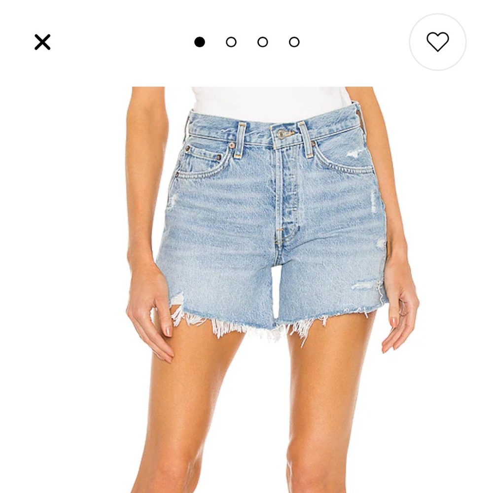 EUC Agolde Parker Long Short in Swapmeet, size 26